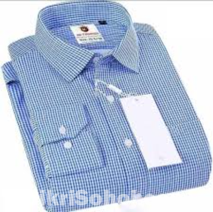 Cotton Official Formal Check Shirt